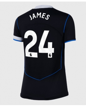 Billige Fotballdrakt Chelsea Reece James #24 Replika Tredjedrakt Dame 2025-26 Kortermet Billige Fotballdrakt Chelsea Reece James #24 Replika Tredjedrakt Dame 2025-26 Kortermet